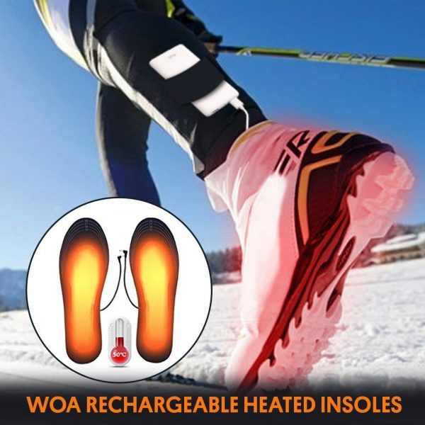 USB Heated Shoe Insoles - Image 2