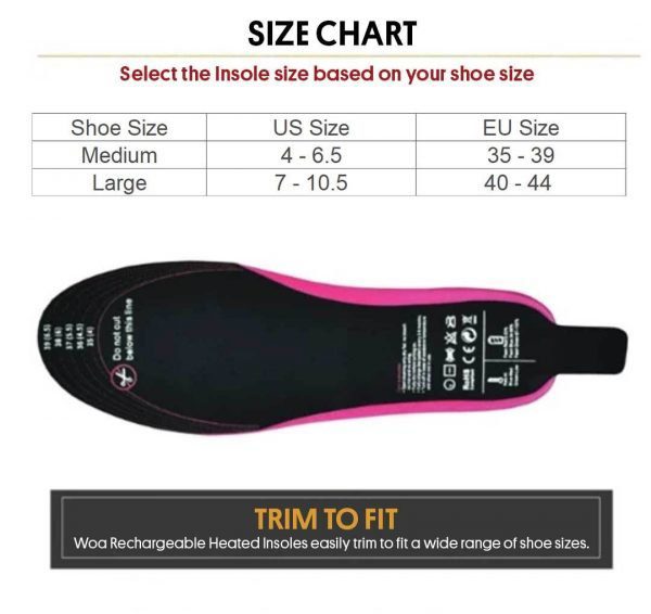 USB Heated Shoe Insoles - Image 12