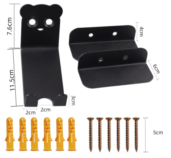 Bicycle Rack Wall Metal Hook Bicycle Mountain Bike Wall Bracket Wall Rack - Image 4