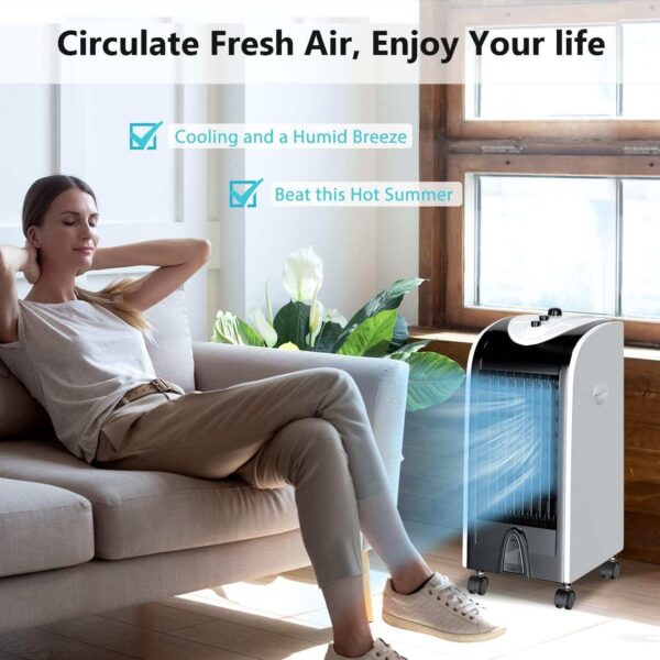Portable Air Conditioner Evaporative Stand Up Windowless Room Cooler - Image 5