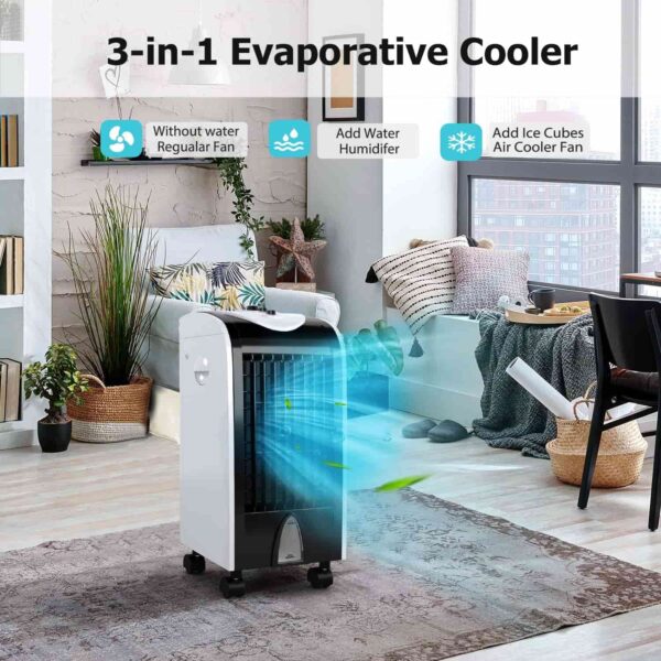 Portable Air Conditioner Evaporative Stand Up Windowless Room Cooler - Image 7