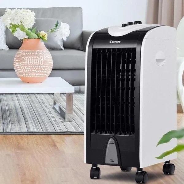 Portable Air Conditioner Evaporative Stand Up Windowless Room Cooler