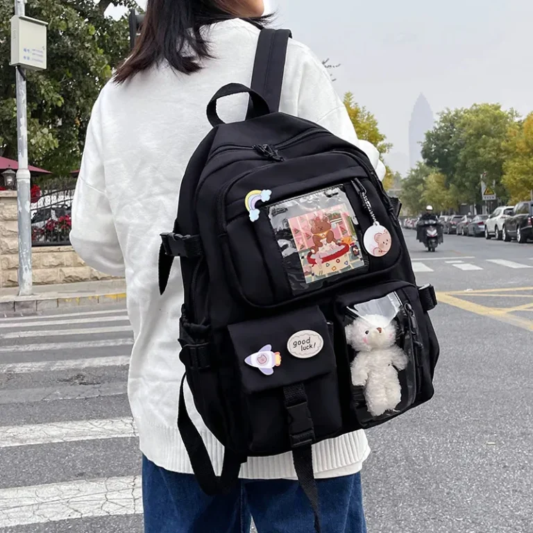 Cute Waterproof Nylon Backpack - Image 3