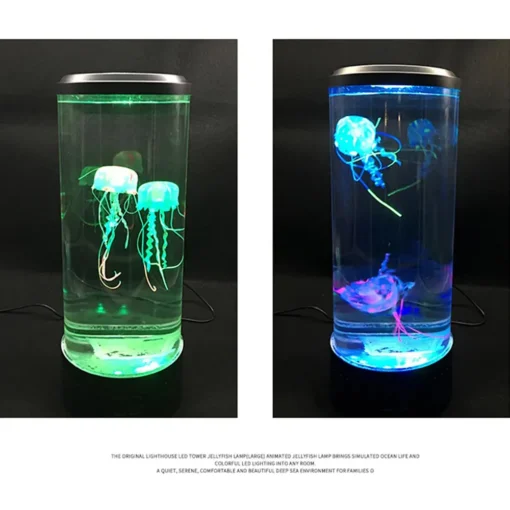 Color Changing Jellyfish Lamp USB/Battery Powered Table Night Light - Image 5