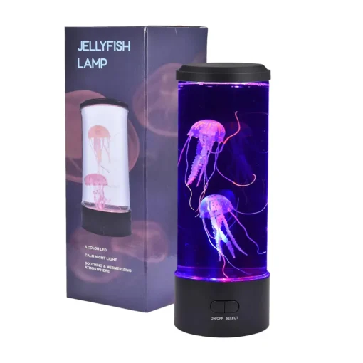 Color Changing Jellyfish Lamp USB/Battery Powered Table Night Light - Image 4