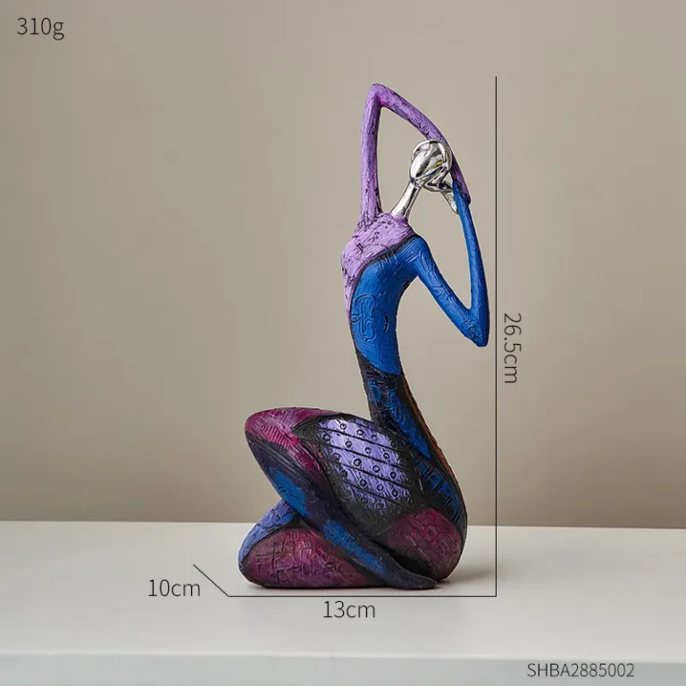 Nordic Creative Colorful Abstract Home Decoration Figure Sculpture - Image 11
