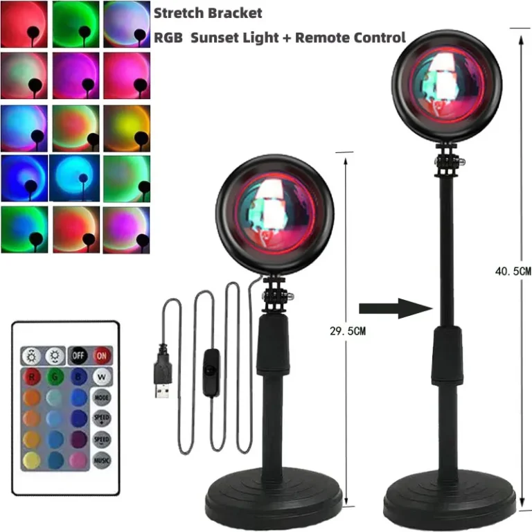 Sunset Projector Lamp Rainbow Atmosphere Night Light - Image 2