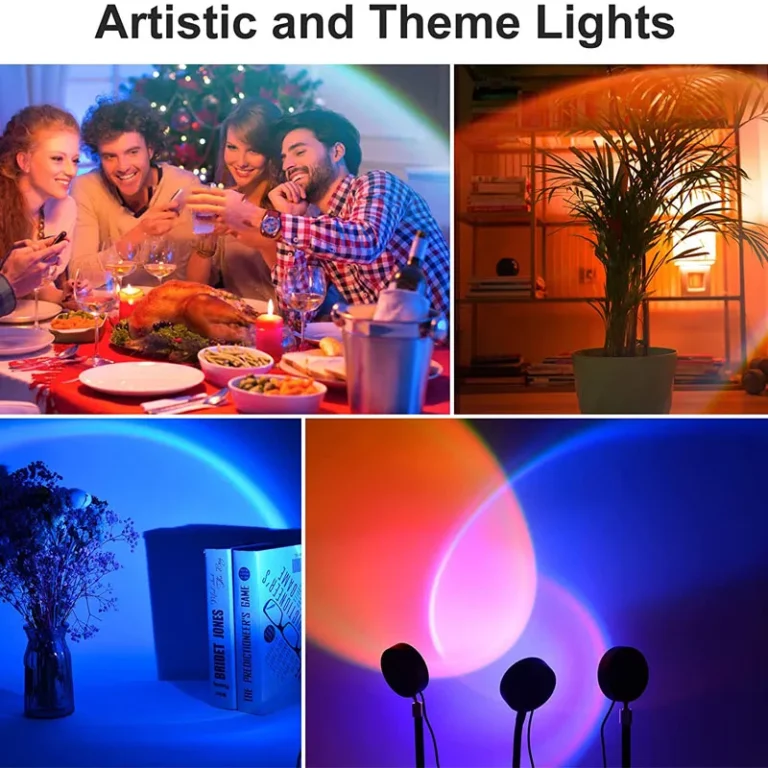 Sunset Projector Lamp Rainbow Atmosphere Night Light - Image 6