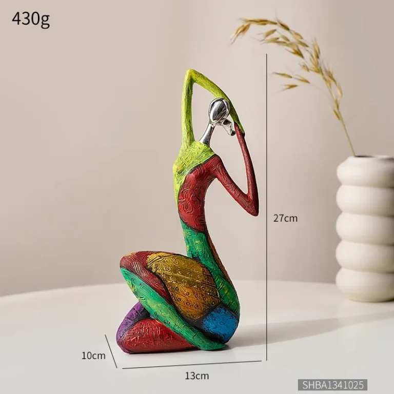 Nordic Creative Colorful Abstract Home Decoration Figure Sculpture - Image 7