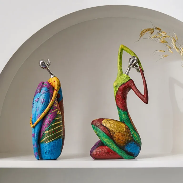 Nordic Creative Colorful Abstract Home Decoration Figure Sculpture - Image 5