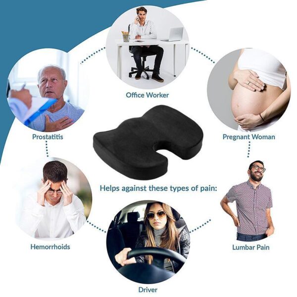 Tailbone Pain Relief Cushion Sciatica Pillow - Image 3