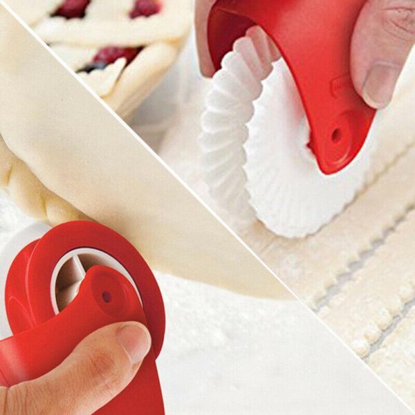 Pie Crust Wheel Cutter & Decorator Set - Image 4