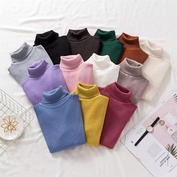 Ultra-Soft Thermal Turtle Neck Jumper