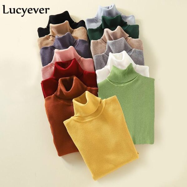 Ultra-Soft Thermal Turtle Neck Jumper - Image 2