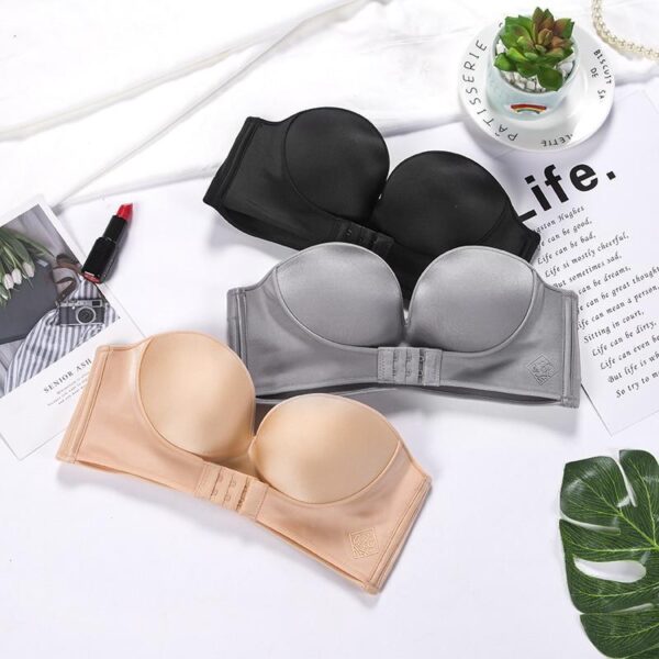 StayUp™ Strapless Front Buckle Lift Bra - Image 4