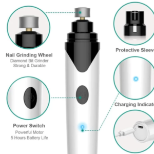 Rechargeable Painless Pet Nail Grinder