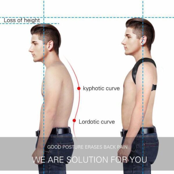 Posture Corrector Back Brace Slouch Fixer - Image 4