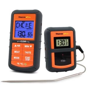 Wireless BBQ Meat Thermometer Digital Cooking Thermometer with Probe