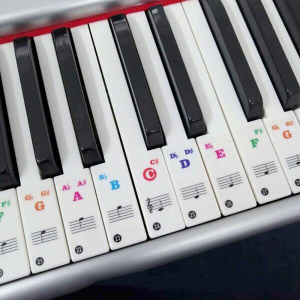Removable Piano Key Stickers - Image 7