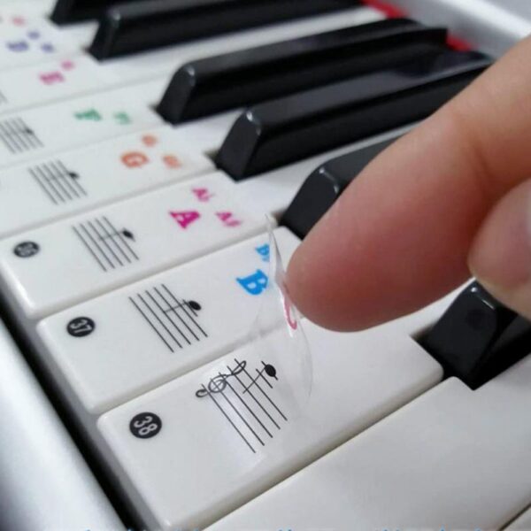 Removable Piano Key Stickers - Image 2
