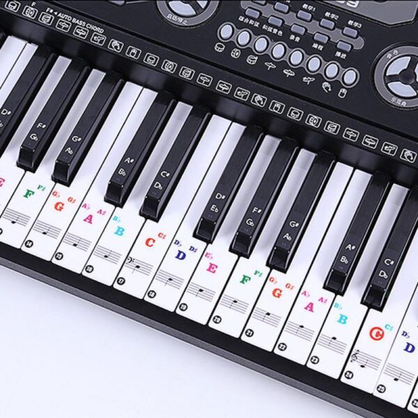 Removable Piano Key Stickers - Image 4