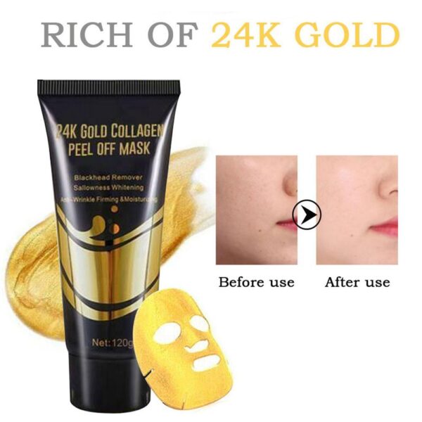 Youth Power 24K Gold Peel-Off Mask - Image 4