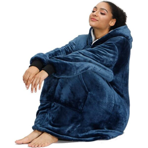 Oversized Blanket Sweatshirt - Image 11