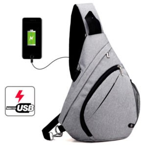 TravelPro™ USB Charging Sling Backpack