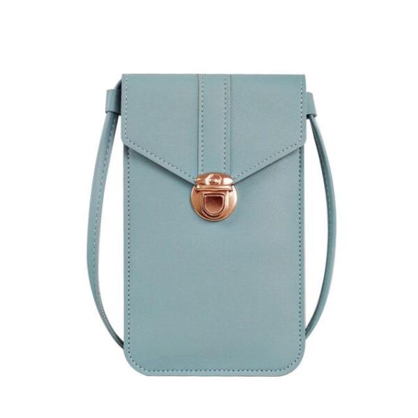 Touchscreen PU Leather Mobile Phone Purse - Image 7