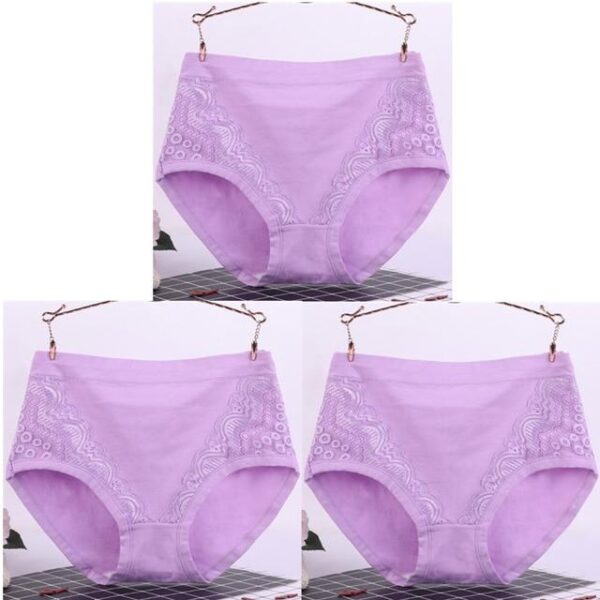 Slim-Fit Lace Underwear (3 pcs) - Image 8