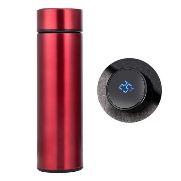 Temperature Display Vacuum Insulated Water Bottle - Image 4