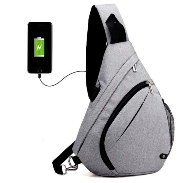 TravelPro™ USB Charging Sling Backpack