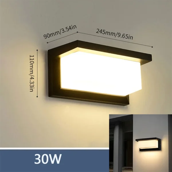 Waterproof LED Outdoor Wall Light - Image 7