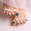 8Pcs White Pearl Toe Separators