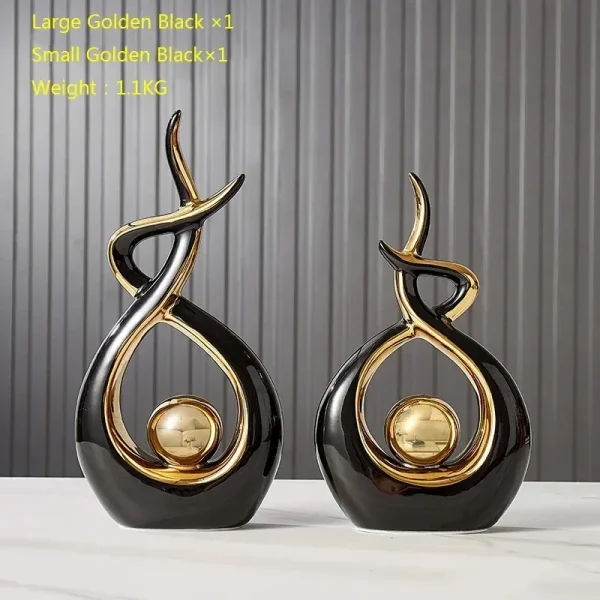 Nordic Zen Ceramic Figurines