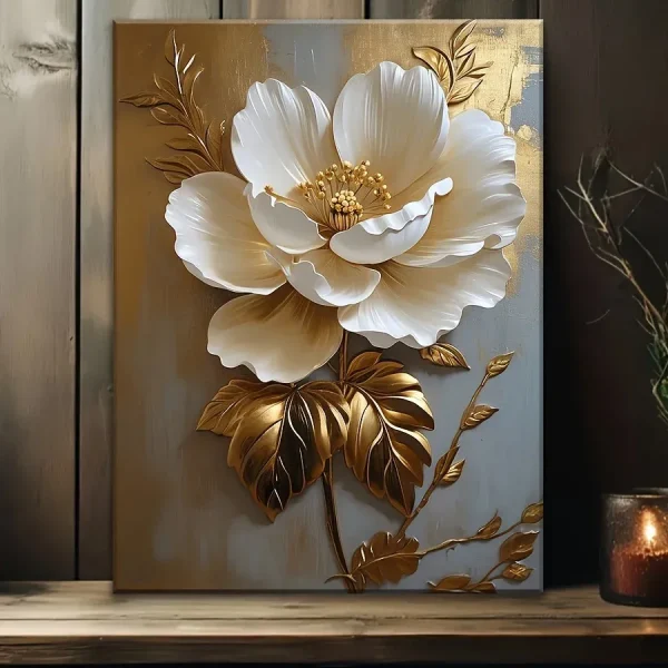 Bloom Elegance Floral Canvas Art