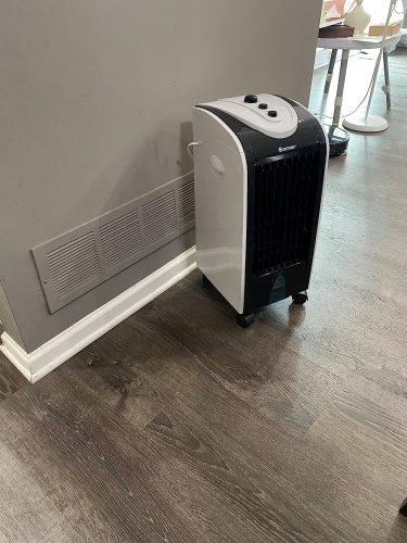 Portable Air Conditioner Evaporative Stand Up Windowless Room Cooler photo review