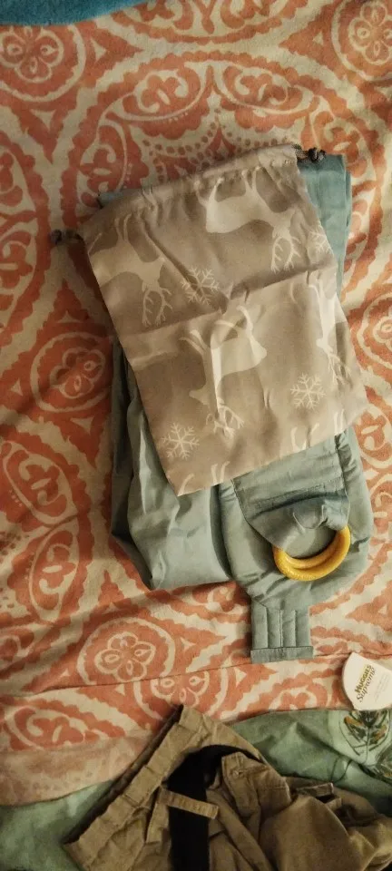 Dual-Use Baby Wrap Sling – Nursing Cover & Infant Carrier photo review