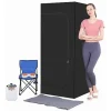 Portable 1100W Home Sauna Box with 3L Steamer