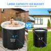 105-Gallon Large Ice Bath Tub