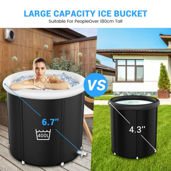 105-Gallon Large Ice Bath Tub