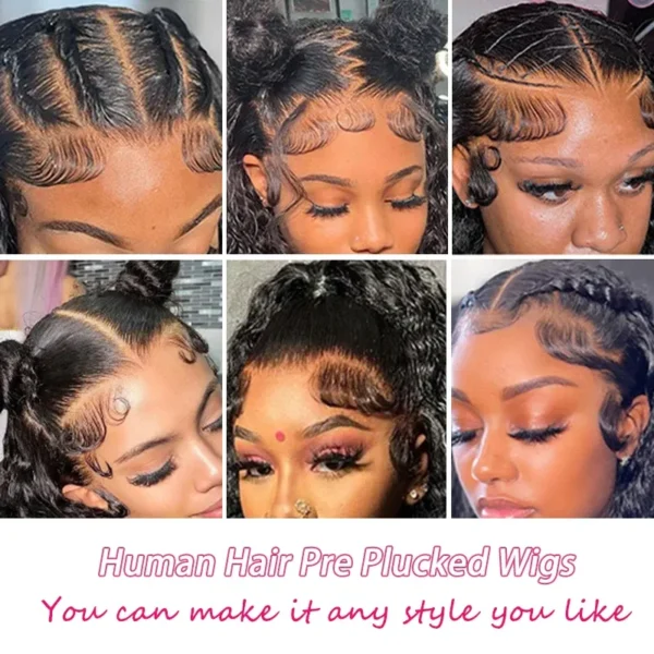 Deep Curly Human Hair Wigs