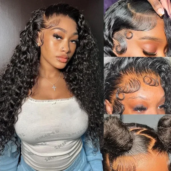 Deep Curly Human Hair Wigs