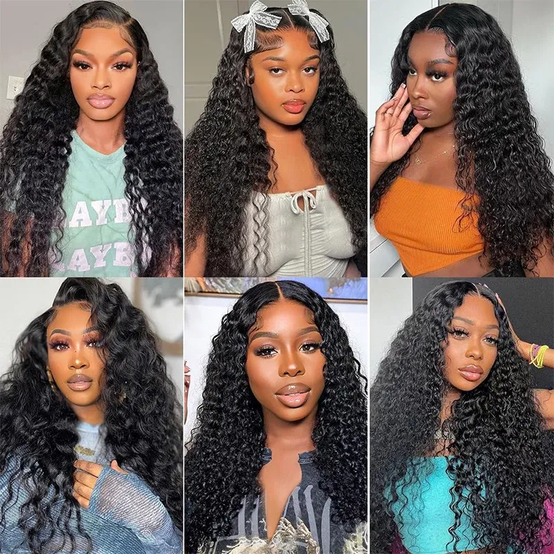 Deep Curly Human Hair Wigs