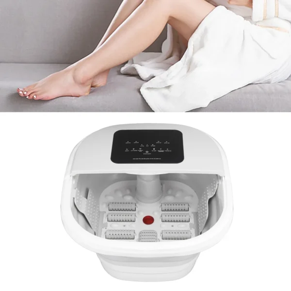 Smart Foldable Foot Soak Tub with Heating & Remote Control – 8L Large Capacity Foot Massager Spa Bath - Image 4