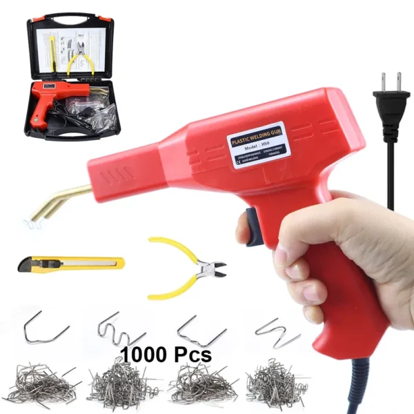 2-in-1 Plastic Welder Repair Kit with Hot Staples - Image 2