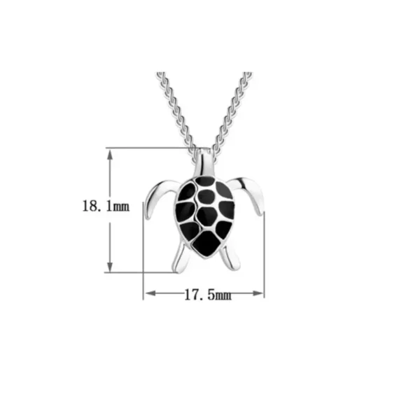 Cute Turtle Sweet Necklace for Women – Stylish & Meaningful Jewelry Gift - Image 3