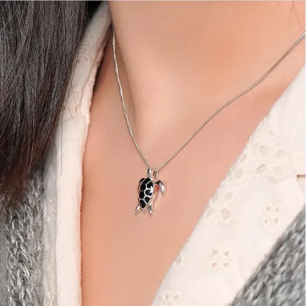 Cute Turtle Sweet Necklace for Women – Stylish & Meaningful Jewelry Gift - Image 4
