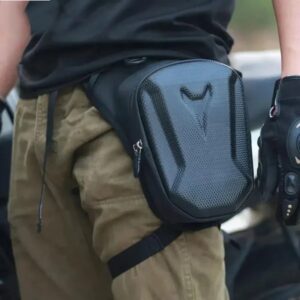 Waterproof Motorcycle Leg Bag | Hard Shell Rider Waist Pack & Crossbody Bag