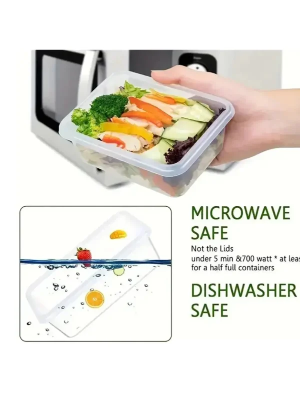 24-Piece Ultimate Food Storage Container Set | Reusable, Leakproof & Complete with Labels/Pens - Image 5